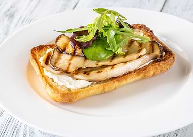 Ciabatta eryngii sandwich