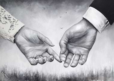 Hands Couple Love Friends