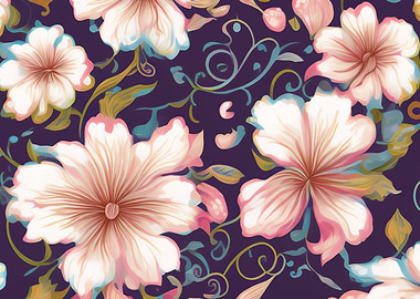 Classic vintage floral