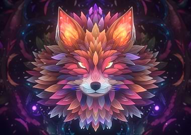 Cyberpunk Kitsune Tail Fox