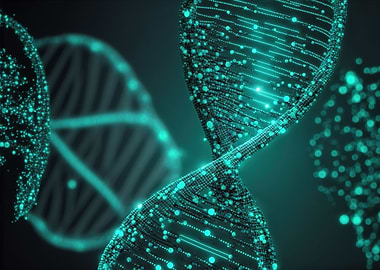 Genetic DNA Artwork