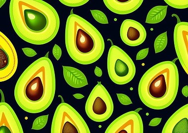 Avocado pattern