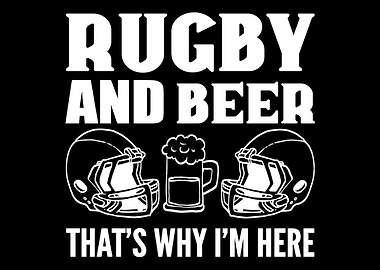 Rugby and Beer Alcoholic P
