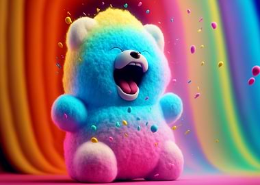 cute monster bear