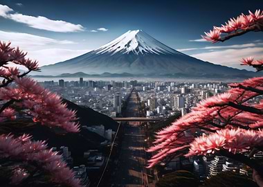 Realistic Japan Landscape