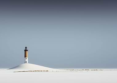 Beach And Lighthouse