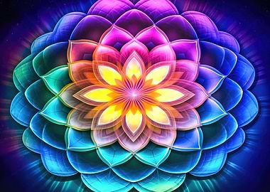 Sacred Flower Mandala
