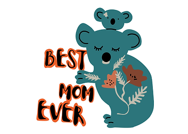 art koala mom