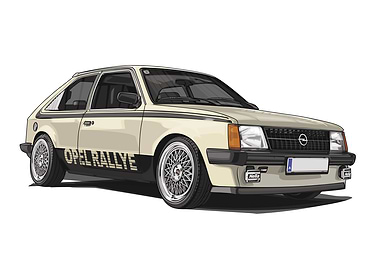 Opel Kadett D Rallye