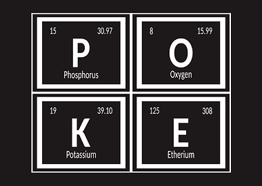 Poke Periodic Table