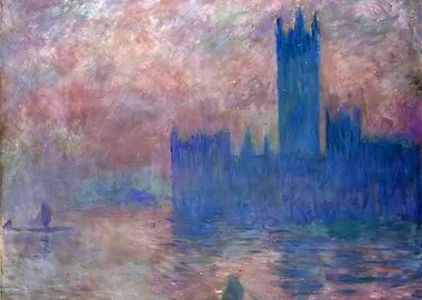 Houses of Parliament Fog
