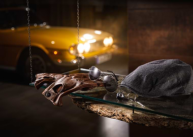 Car accessories in Garage