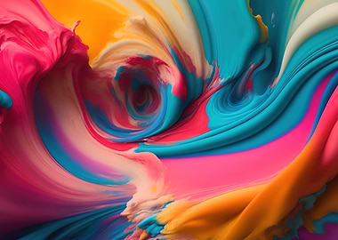 Colorful swirl