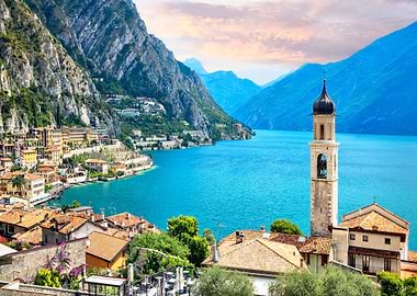 Lake Garda in Italy