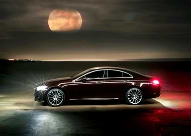 Mercedes Benz moon