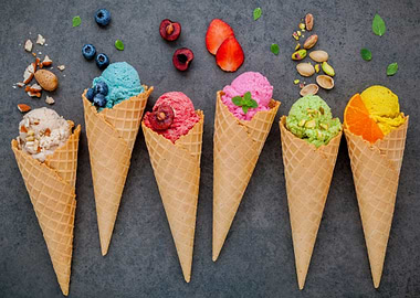 Ice Cream Fruits
