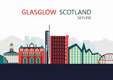 glasglow skyline