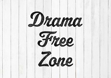 Drama Free Black And White