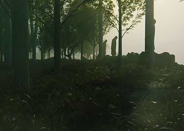 Lake Ritual Scene 3 3D