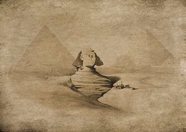 The Great Sphinx Pyramids