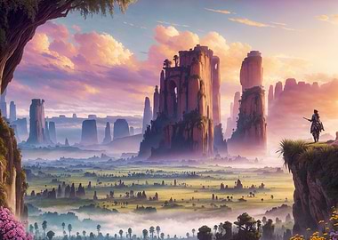 Beautiful Mystical Valley