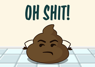 Oh Shit Funny Poop