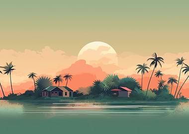 Tropical Island Resort