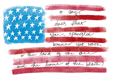 USA Flag 4th of July