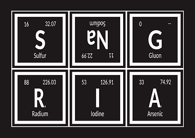 Sangria Periodic Table