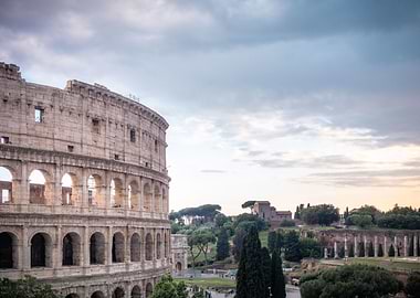 Clouds over Colosseum