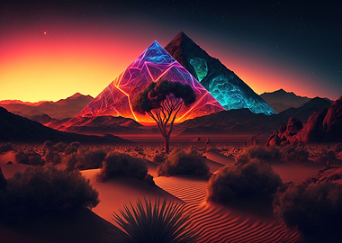 pyramid luminous Geometry