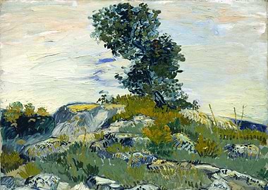 The Rocks 1888 van Gogh