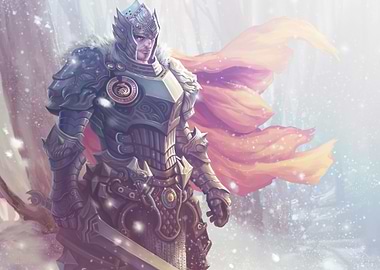 Snowy Armored Warrior B