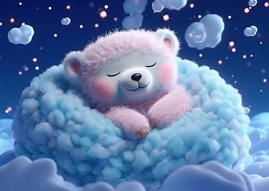 Cute Pink Teddy Bear