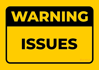 WARNING Issues