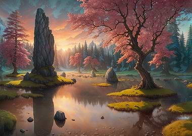 Mysterious Stone Monolith