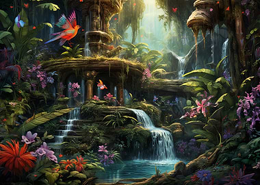 Fantasy garden