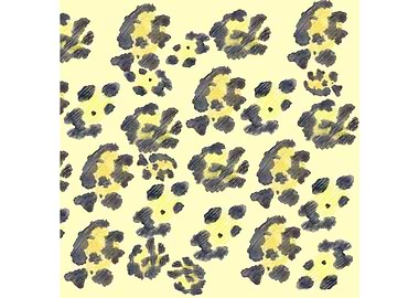 Seamless pattern of jaguar