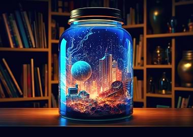 Galaxy in a Jar