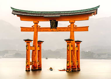 Miyajima Torii gate Japan