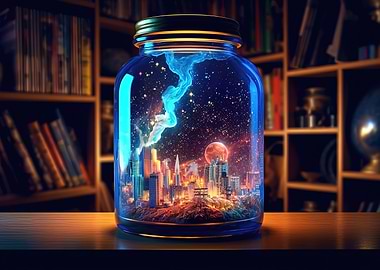 Galaxy in a Jar
