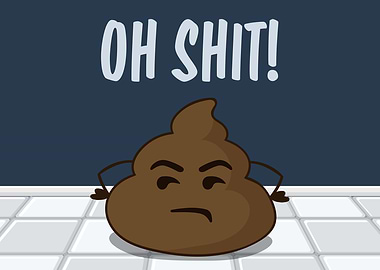 Oh Shit Funny Poop