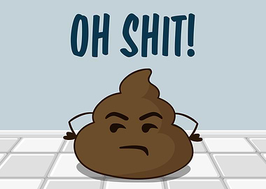 Oh Shit Funny Poop