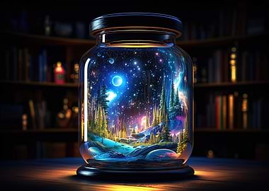 Galaxy in a Jar