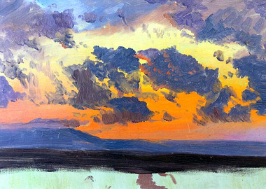 Jamaican Sky at Sunset