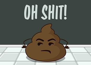 Oh Shit Funny Poop