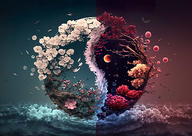 Yin and Yang balance