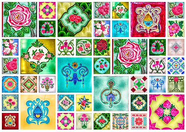 Peranakan Tiles 7