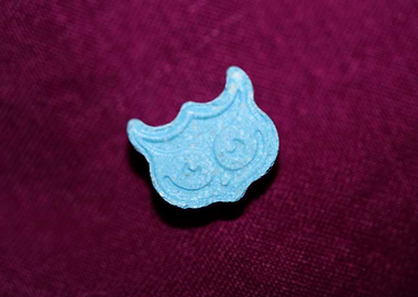 Ecstasy owl pill with mdma