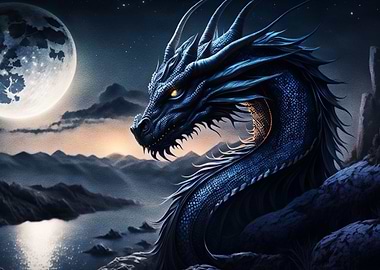 Moonlight Dragon Fantasy